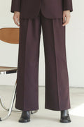 Almira Pleat Pant 31623 | Plum
