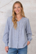 Macy Blouse 2699 | Blue