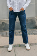 Cecilia Cover Long Jeans | Blue Denim