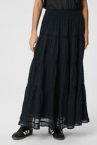 Felicia S Voile Skirt | Navy | Nederdel fra Neo Noir
