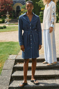 Malti Denim Dress  |  Dark Blue