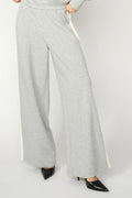 Renzi Stripe Sweatpants |  Grey Melange