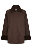 Anastacia Cord Jacket | Brown | Jakke fra Neo Noir