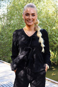 Manni Ls Blouse | Black Heart