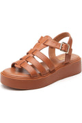 Plateau Sandals | Camel