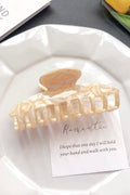 Alexina Hair Claw | Ivory