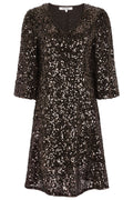 Sraudrey Dress | Chocolate Plum