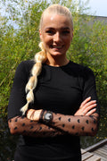 Isa Ls Lace Sleeve Blouse | Black Heart
