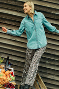 Samy Pants | Rainy Day Silver Mink
