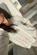 Camisa Stripe Blouse 162082 | Creme