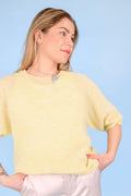 Dell Knit Jumper | Pastel Yellow