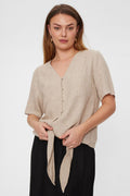 Lava Blouse 204238 | Sand Melange
