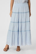 Felicia S Voile Skirt | Light Blue