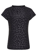 Alma Top | Deep Dark Grey Leo