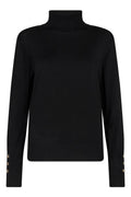 Katie Pu Button Roll | Black