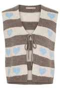 Phoenix Knit Vest | Celeste