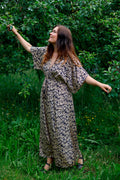Luna Long V-Neck Dress | Sahara Moon