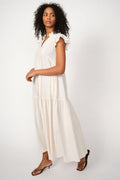 Waldy Izha Dress |  Ecru