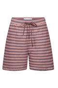 Alma Shorts | Brown Stripe