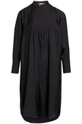 Callum Volume Dress | Black
