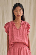 Tea Vito Blouse |  Faded Rose