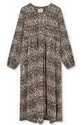 Rider Dress Aop | Leo Aopblack Coffee