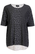 Alma Tshirt | Dark Grey Leo