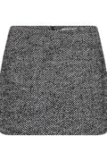 Jadalyn Skirt 205035 | Black Bright White