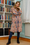 Luna Pleat Tunic Dress | Marigold