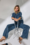 Dean Denim Wide Pant 31468 | Denim Blue