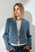 Nellie Stripe Blazer 30298 | Blue