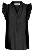 Callum Frill Top | Black