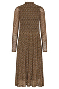 Cine Dress | Black Roasted Pecan
