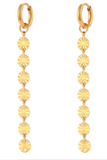 Snowflake Earring | Gold