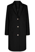 Theo Wool Coat |  Black