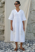 Srhayes Midi Dress |  Snow White