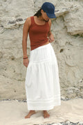 Srfelicity Midi Skirt |  Snow White