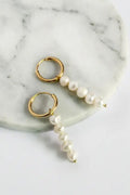 Darling Pearls Earrings | Gold