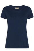 Arden Organic O-Ss Tee  | Navy