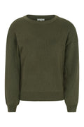 Melissa Ls Knit |  Dark Olive