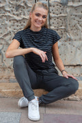 Alma Pants (Fleece) | Dark Grey
