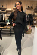 Umbra Knit Set | Black