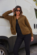 Ada Teddy Jacket |  Misty Olive