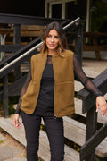 Ada Waistcoat |  Misty Olive