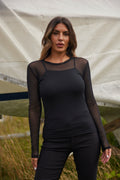 Nola Mesh | Black