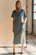 Tini Hoodie Dress |  Misty
