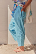 Cropped Pants Fy016  | Blue