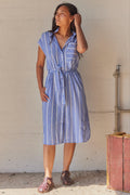 Aikha Dress 02-3467  | Blue