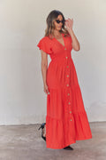 Elizabeth Dress | Red