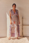 Long Dress An7136  | Blue